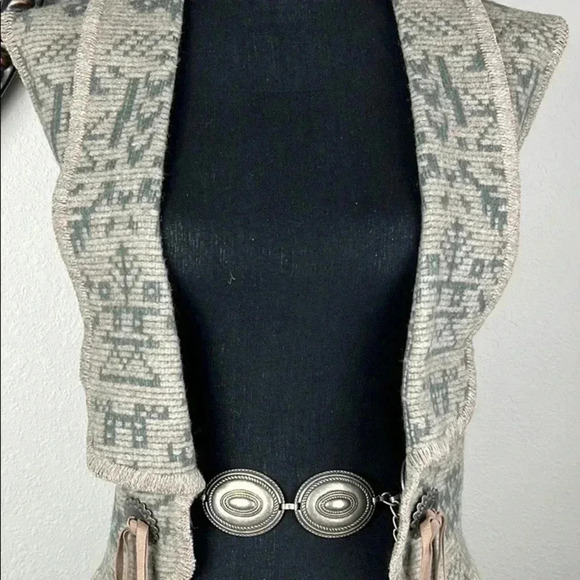 Escada Women’s Concho Chain Link Vintage Designer Made in Spain Belt Stamped E - Picture 13 of 14